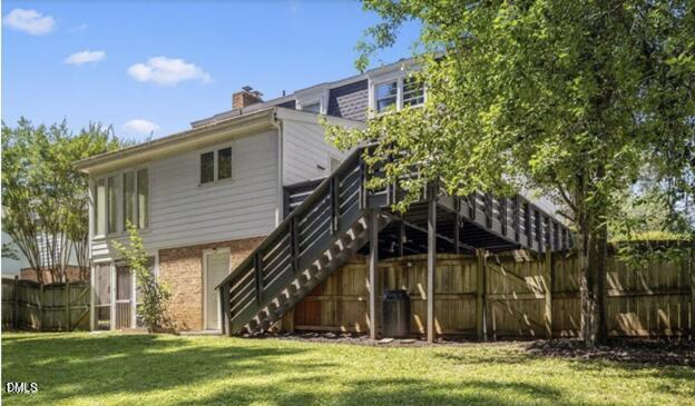 3317 Harden Road Raleigh, NC 27607 - Photo 43 of 52 a view of a house with a yard