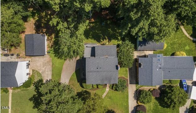 3317 Harden Road Raleigh, NC 27607 - Photo 45 of 52 an aerial view of a house with a yard