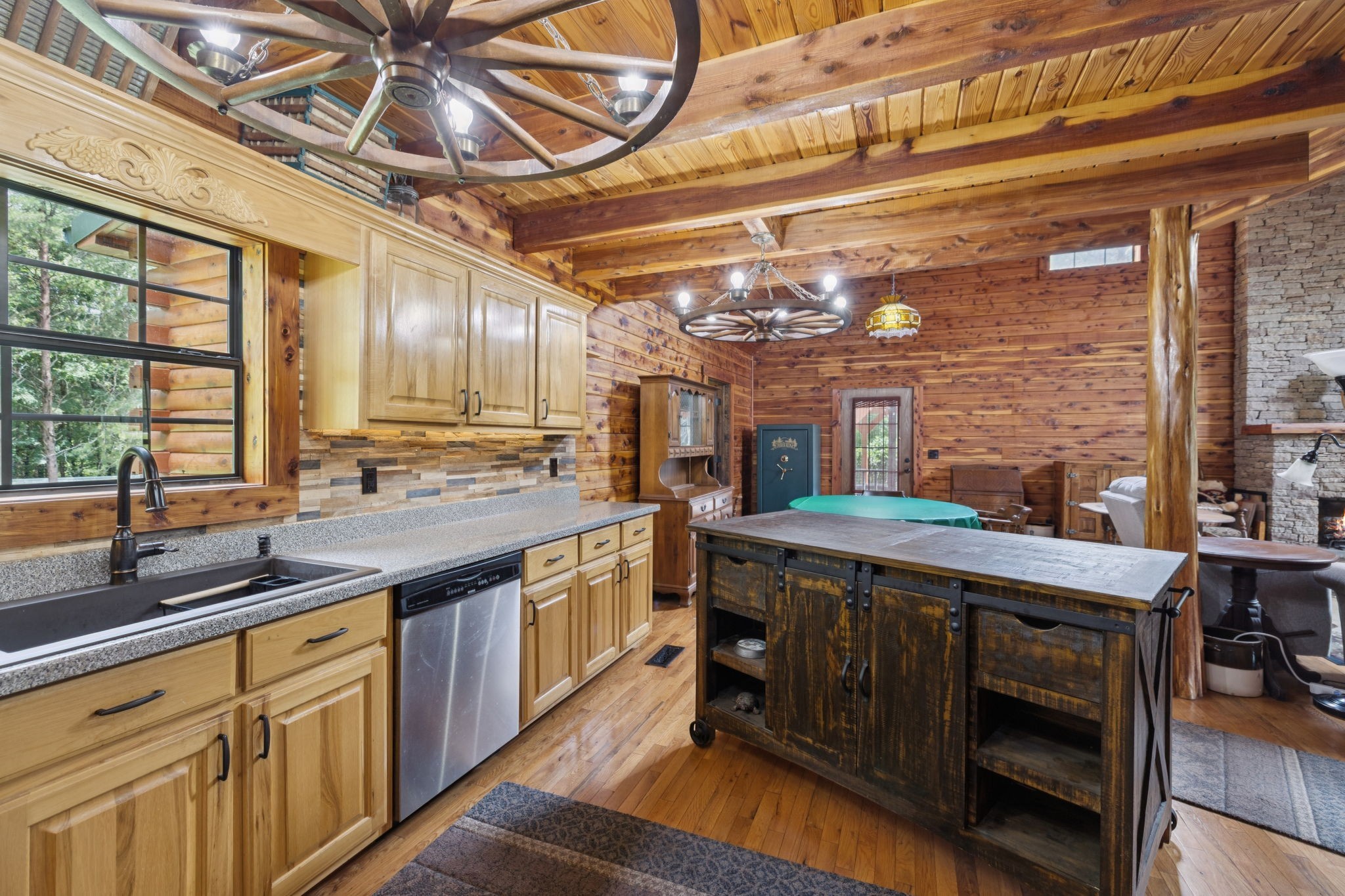 602 Gaither Hinson Road Waynesboro, TN 38485 - Photo 26 of 69 a kitchen with a stove and a sink