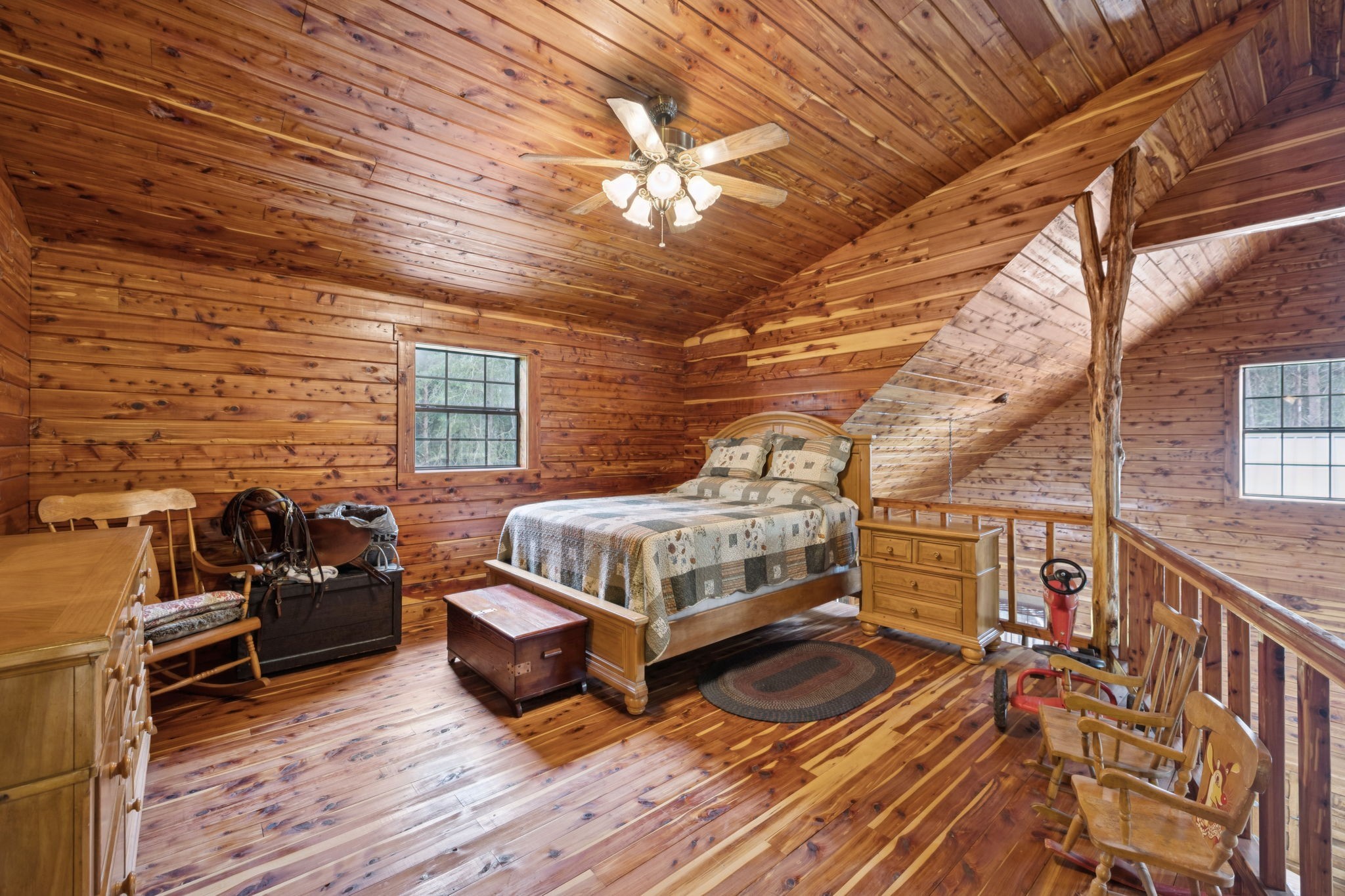 602 Gaither Hinson Road Waynesboro, TN 38485 - Photo 36 of 69 a bedroom with furniture and a window