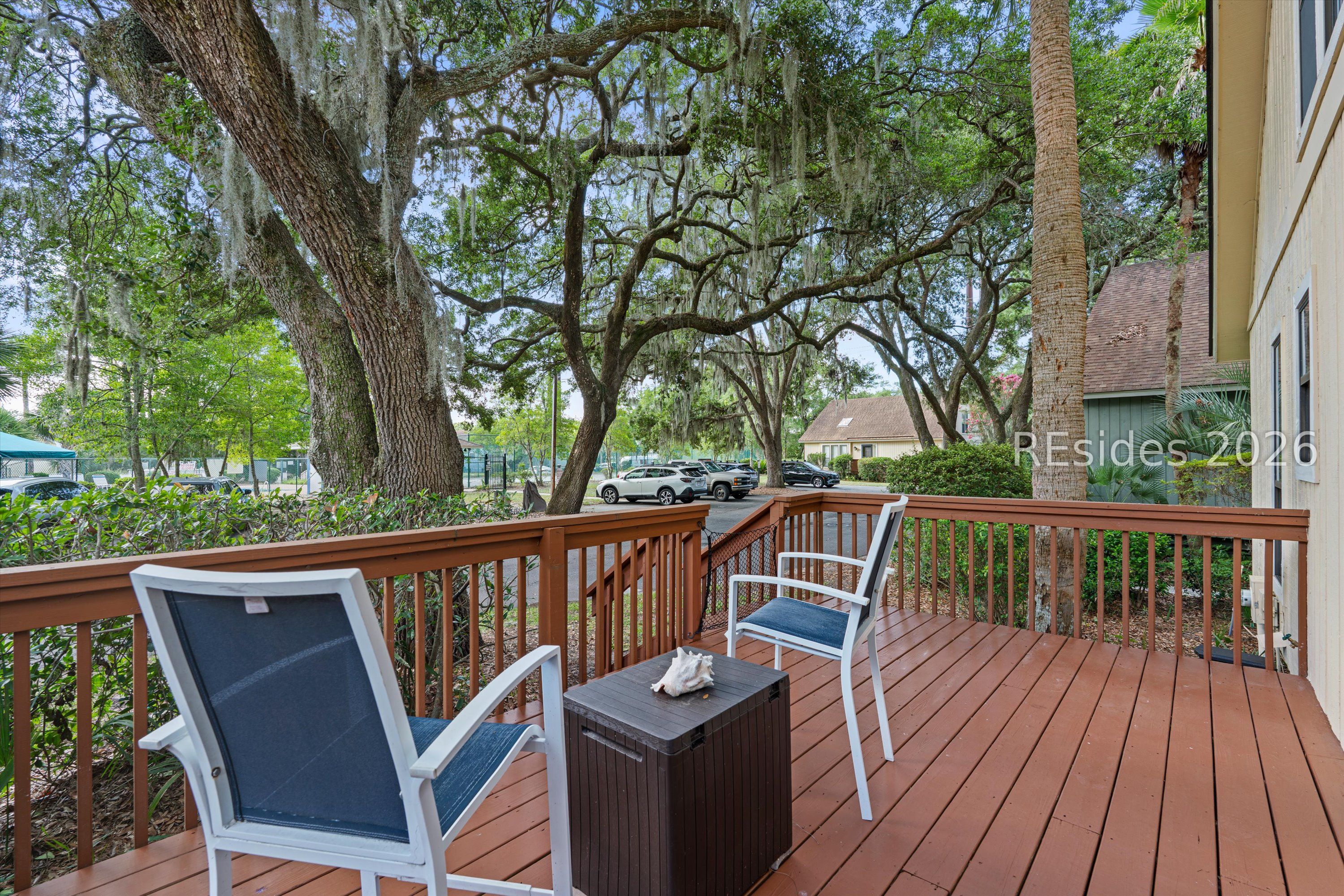 36 Wee Road, Unit 36 Hilton Head Island, SC 29926 - Photo 28 of 31 Rear Deck