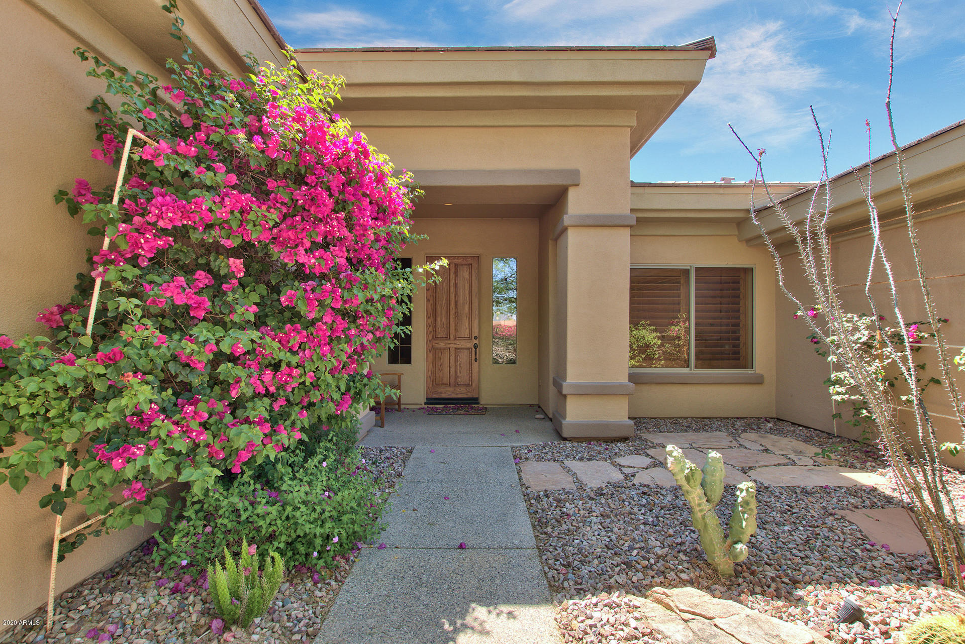 42045 North Crooked Stick Road Anthem, AZ 85086 - Photo 4 of 37 a front view of a house