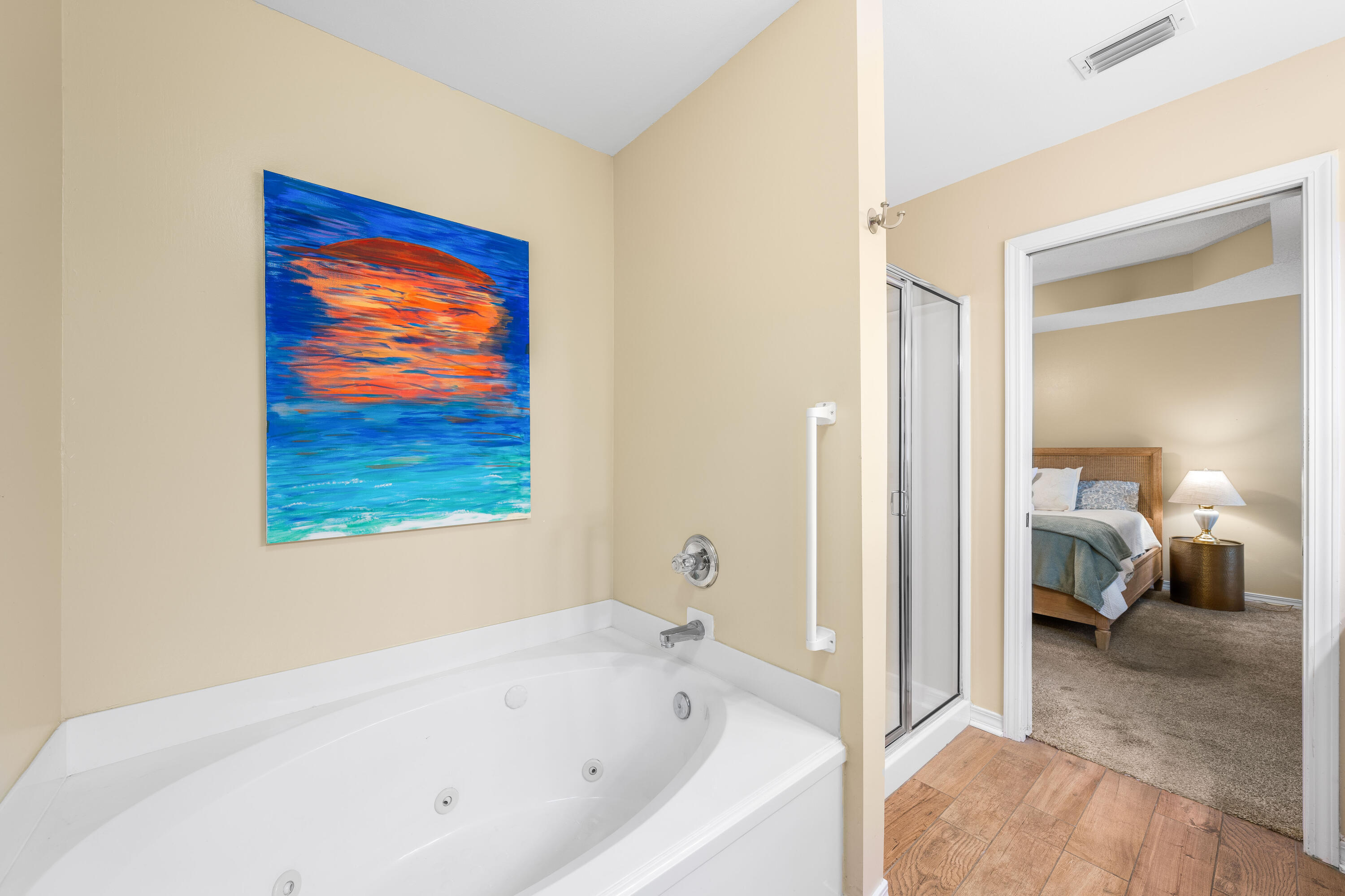 328 Bay Tree Drive Miramar Beach, FL 32550 - Photo 27 of 49 a en suite bathroom with a tub and shower