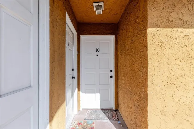 a view of a bathroom with a shower