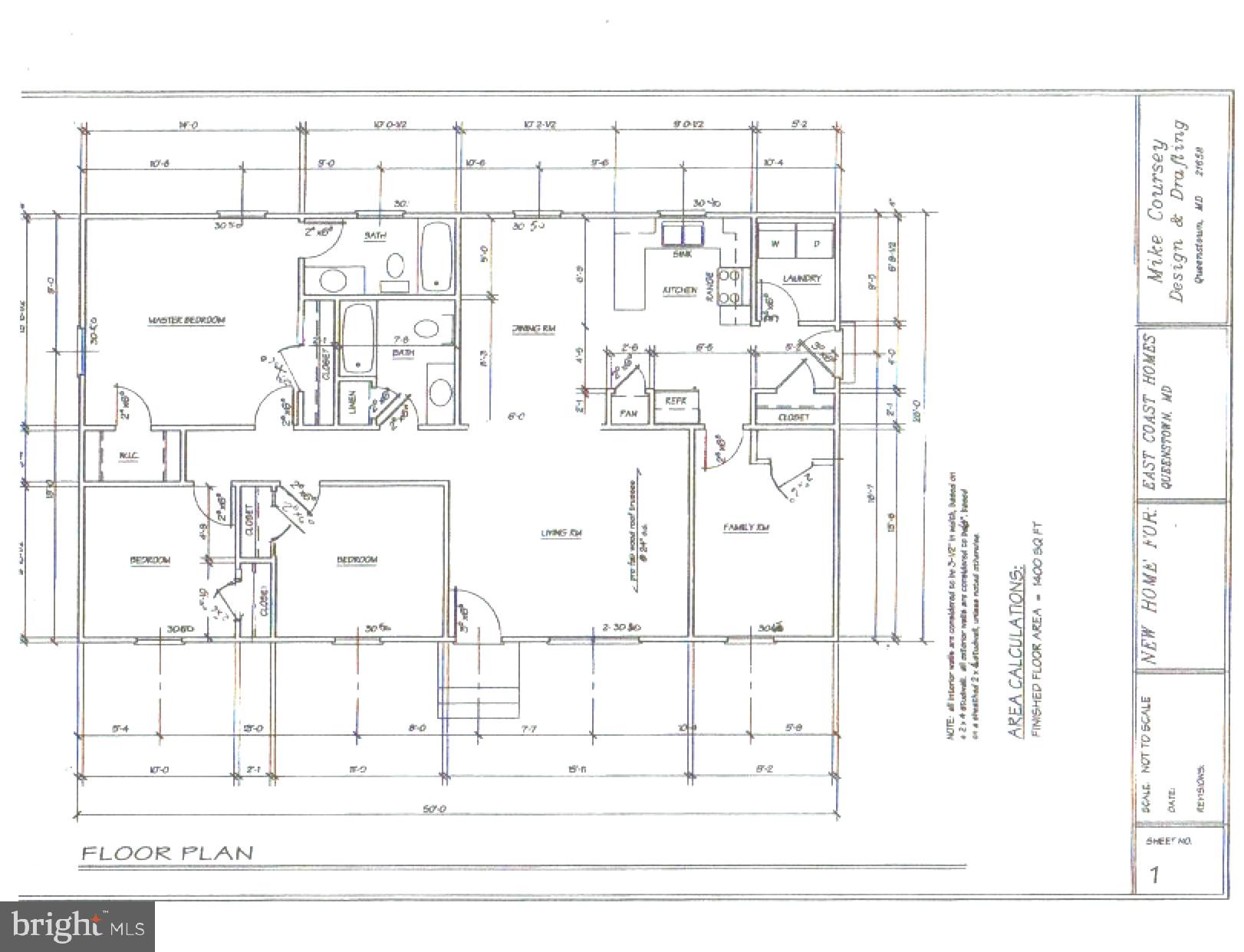 726 Double Creek Point Road Chestertown, MD 21620 - Photo 8 of 8 Floor Plan