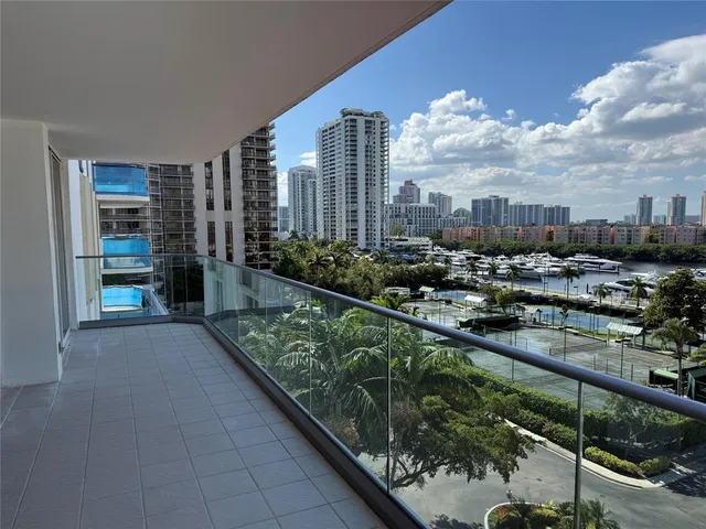 an aerial view of a house with outdoor space