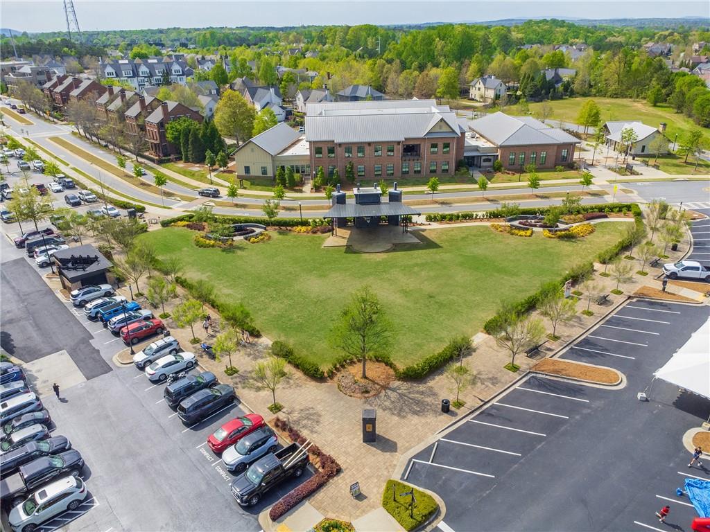 554 Gables Run Milton, GA 30004 - Photo 40 of 47 an aerial view of residential houses with outdoor space