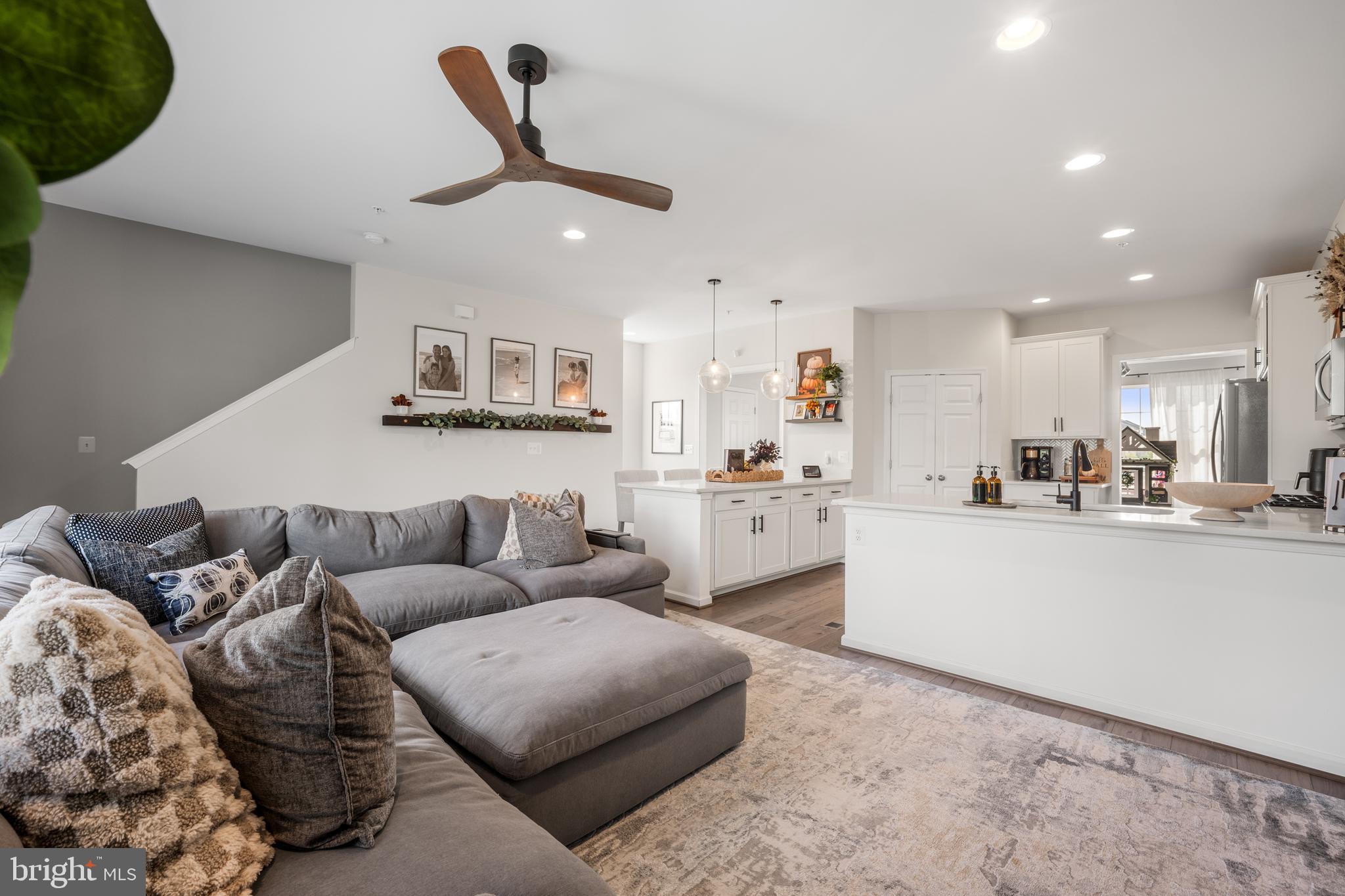 15946 Coolidge Avenue Silver Spring, MD 20906 - Photo 28 of 49 a living room with furniture and kitchen view
