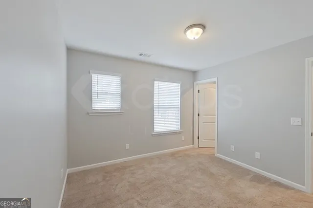 a view of empty room