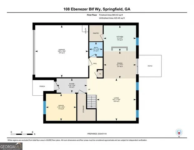 $2,245 | 108 Ebenezer Blf Way, Springfield, GA 31329