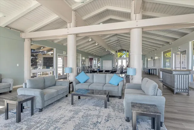 a view of a living room and a window