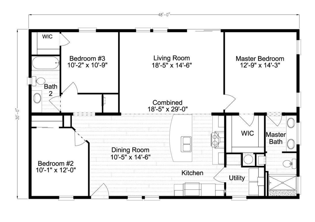 311 Sombrero Beach Road Marathon, FL 33050 - Photo 14 of 14 FLOOR PLAN