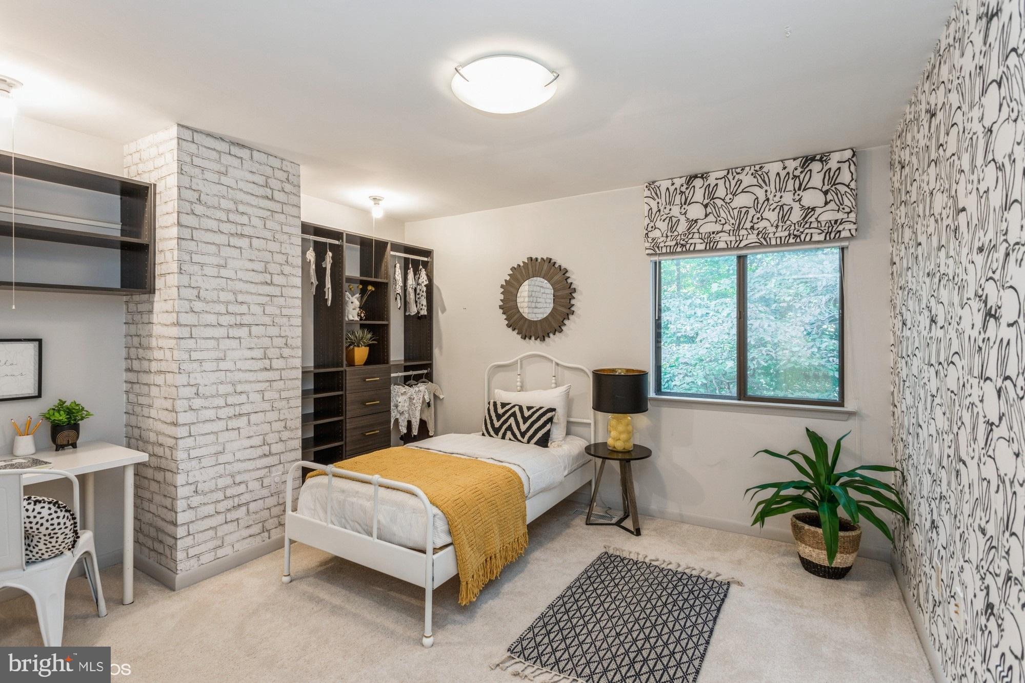 12015 Insha Court Reston, VA 20191 - Photo 27 of 39 DEISGNER SECOND BEDROOM WITH BULIT INS