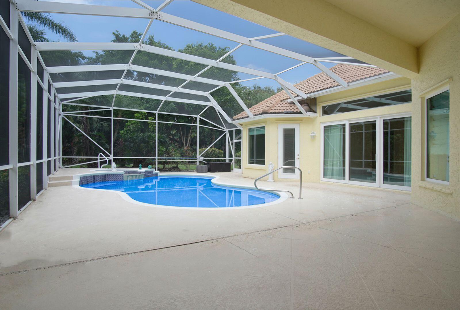 5496 Southeast Reef Way Stuart, FL 34997 - Photo 5 of 35 a view of outdoor space with swimming pool