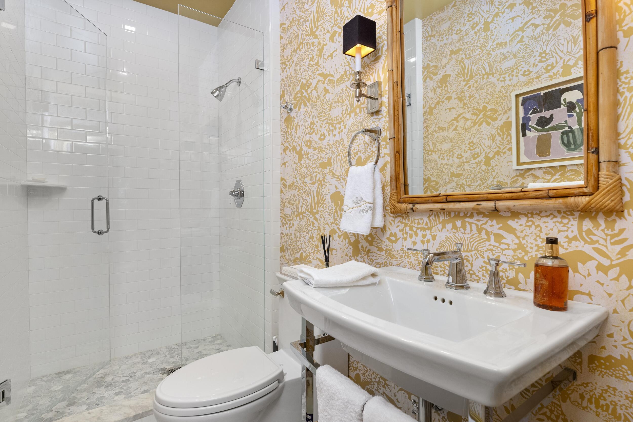 258 List Road Palm Beach, FL 33480 - Photo 21 of 49 a bathroom with a sink toilet and shower