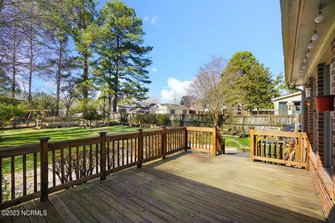 2703 Ridge Road Northwest Wilson, NC 27896 - Photo 28 of 33 Back Deck