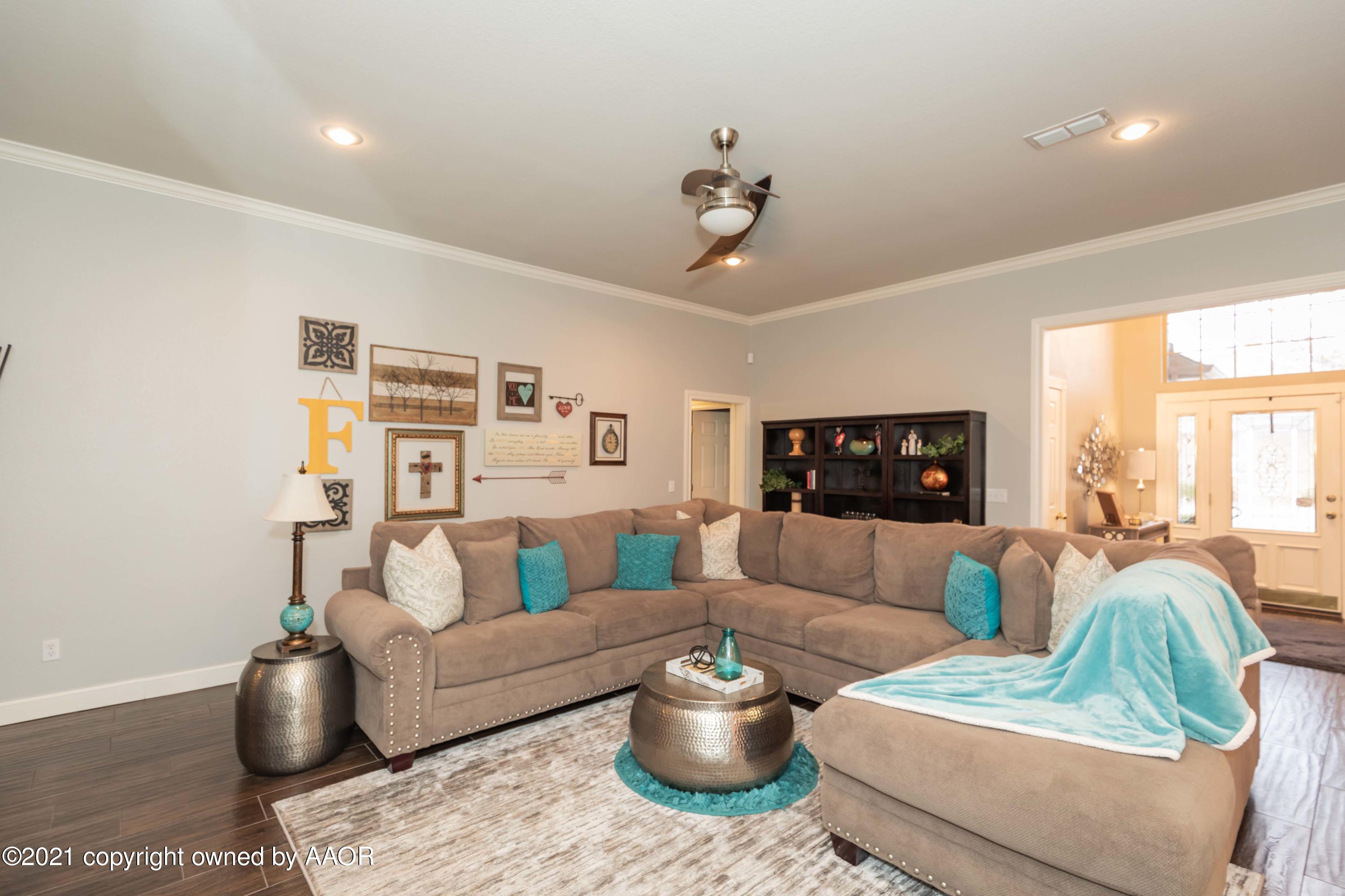 7507 Bayswater Road Amarillo, TX 79119 - Photo 11 of 55 LIVING ROOM VIEW 6