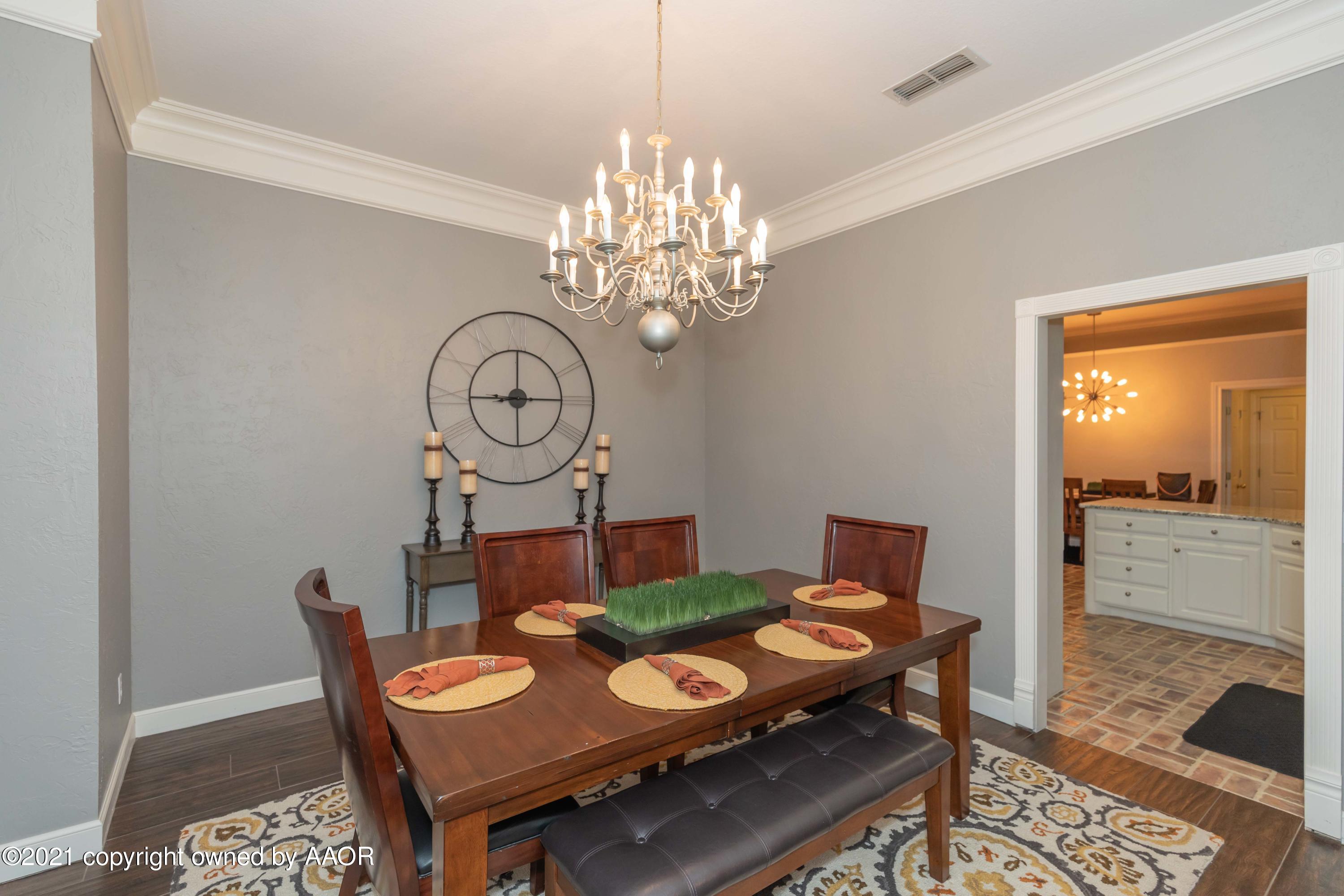 7507 Bayswater Road Amarillo, TX 79119 - Photo 13 of 55 FORMAL DINING VIEW 2
