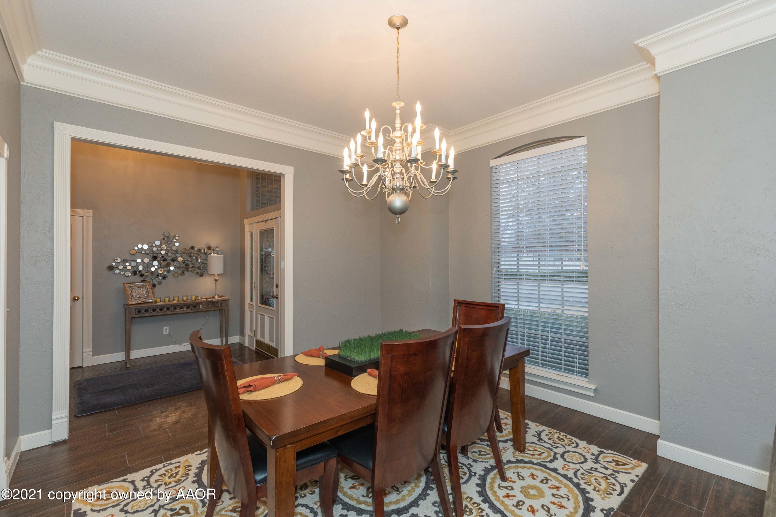 7507 Bayswater Road Amarillo, TX 79119 - Photo 14 of 55 FORMAL DINING VIEW 3