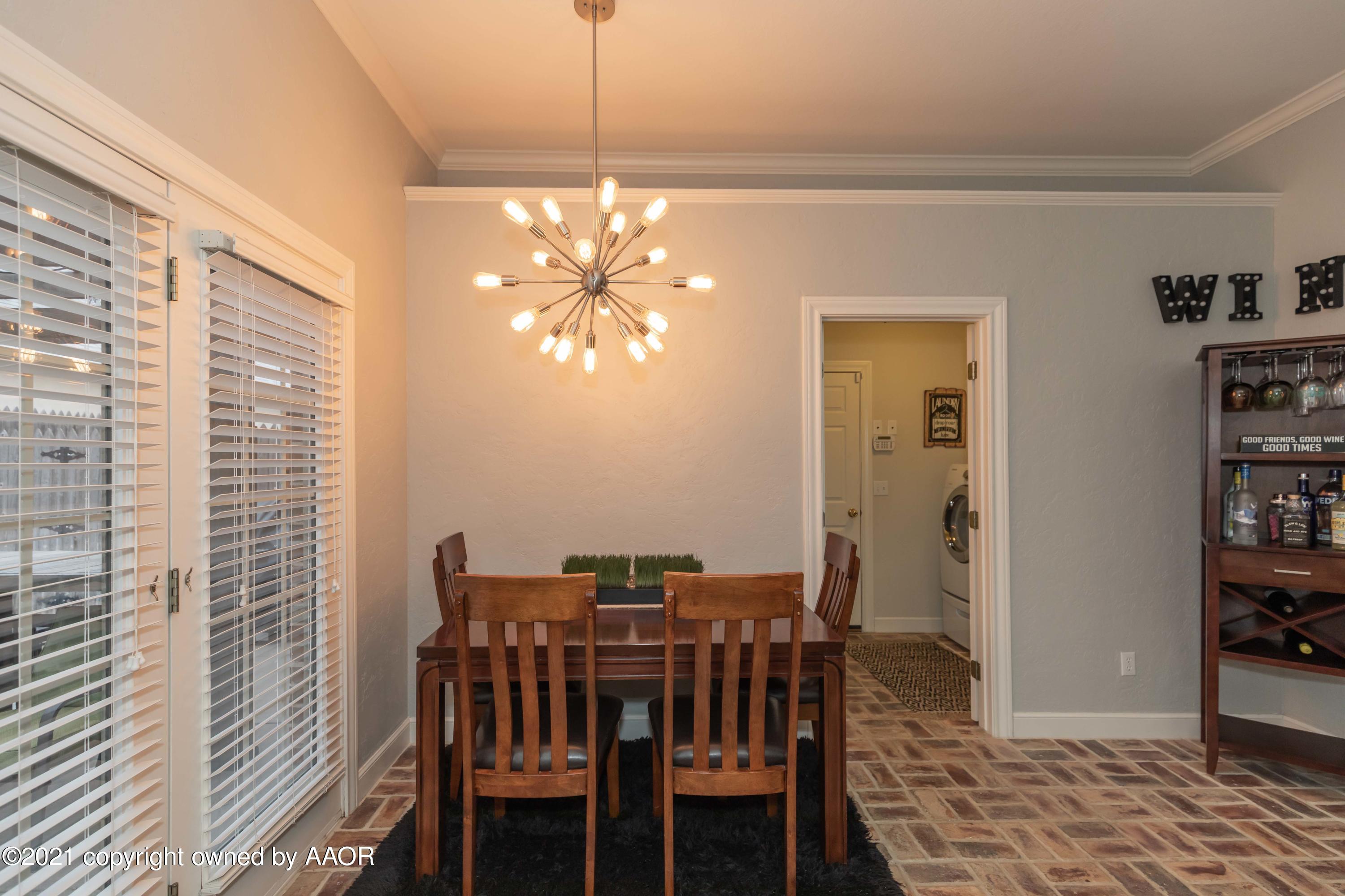7507 Bayswater Road Amarillo, TX 79119 - Photo 19 of 55 DINING VIEW 2