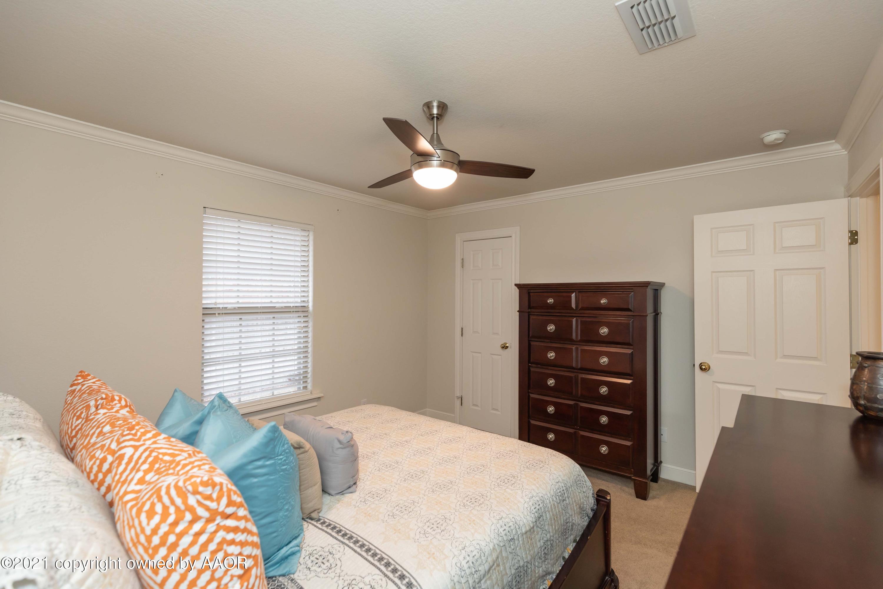 7507 Bayswater Road Amarillo, TX 79119 - Photo 41 of 55 BEDROOM 4 VIEW 1
