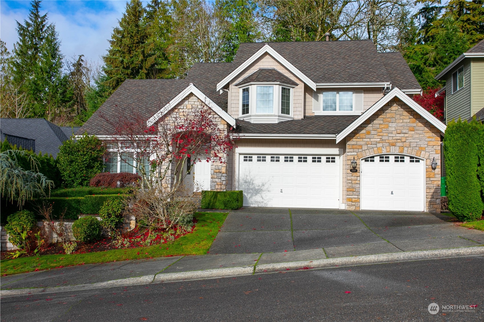 2509 201st Street Southeast Bothell, WA 98021 - Photo 1 of 33 a view of a house with a yard and plants