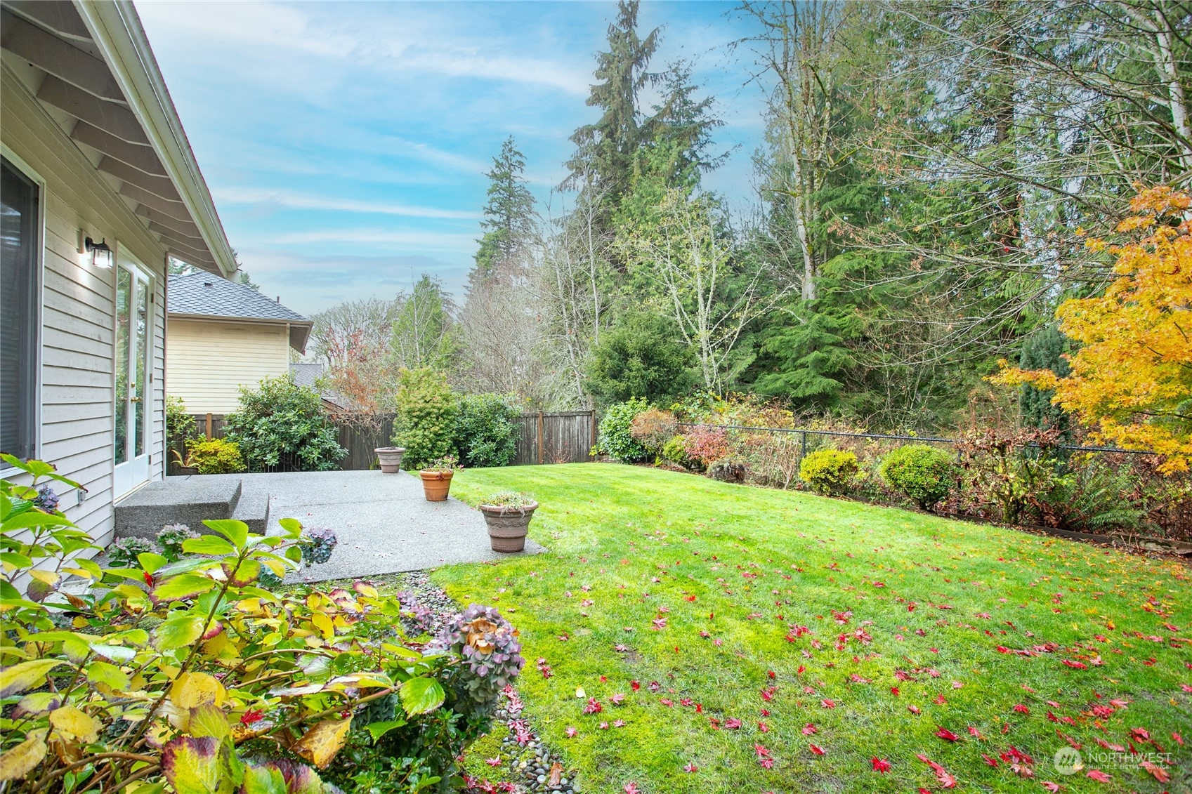 2509 201st Street Southeast Bothell, WA 98021 - Photo 30 of 33 a view of a backyard with pathway
