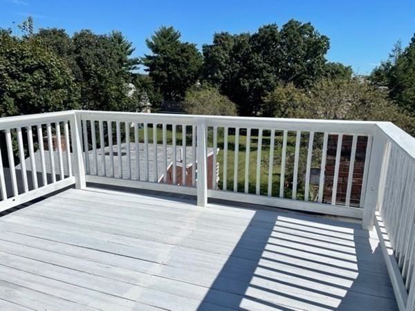 272-2 Nevada Street, Unit 2 Newton, MA 02460 - Photo 27 of 28 a view of a wooden deck