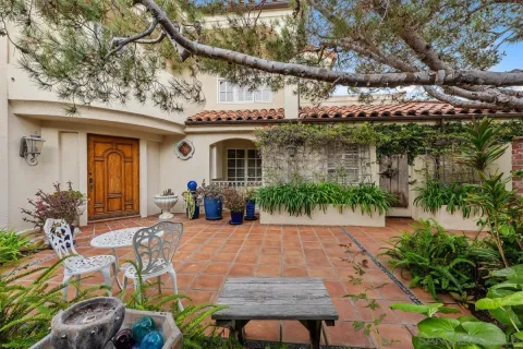 a view of a lake with building in front of it