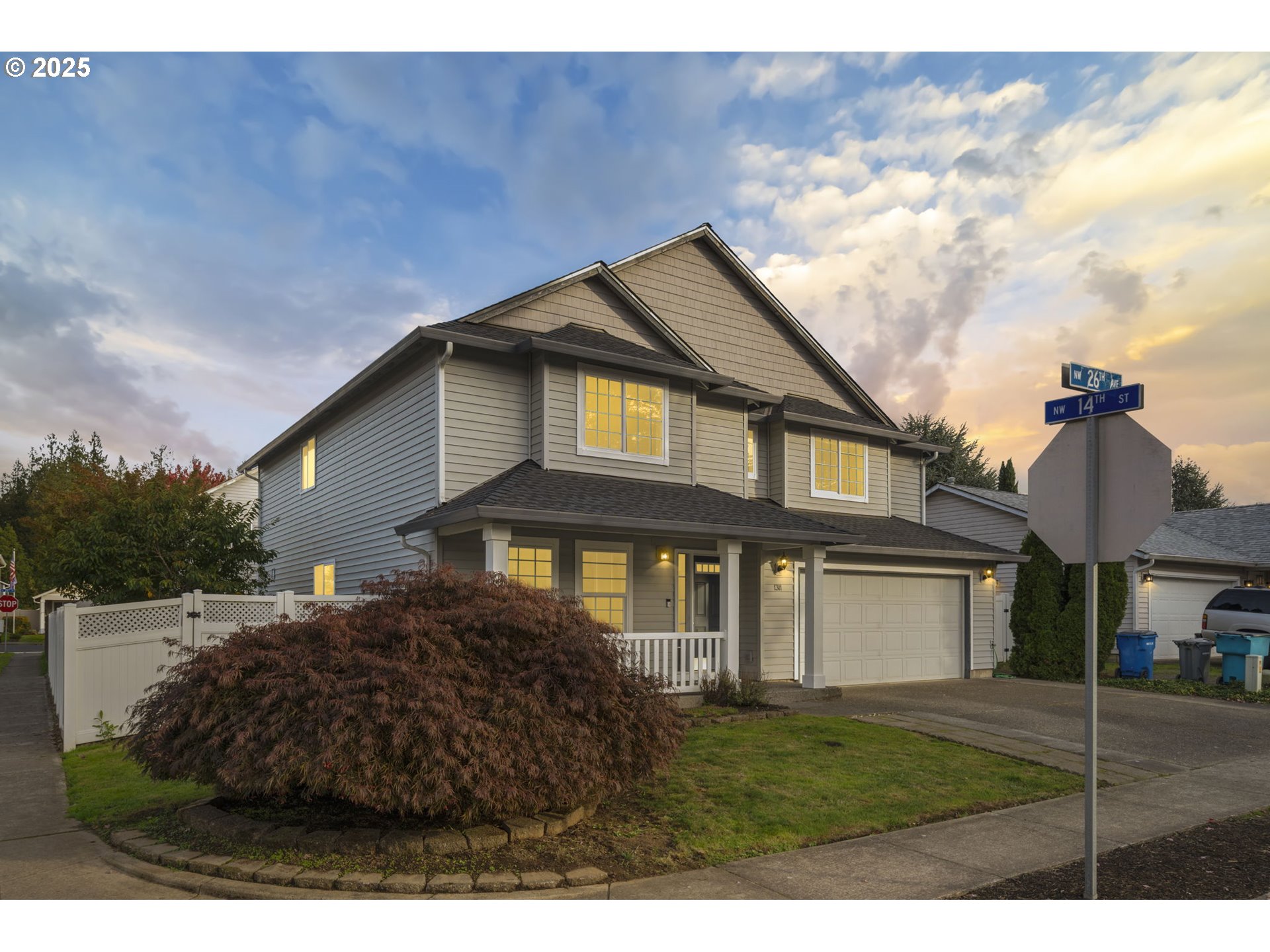 1311 Northwest 26th Avenue Battle Ground, WA 98604 - Photo 44 of 44 a house view with a garden space