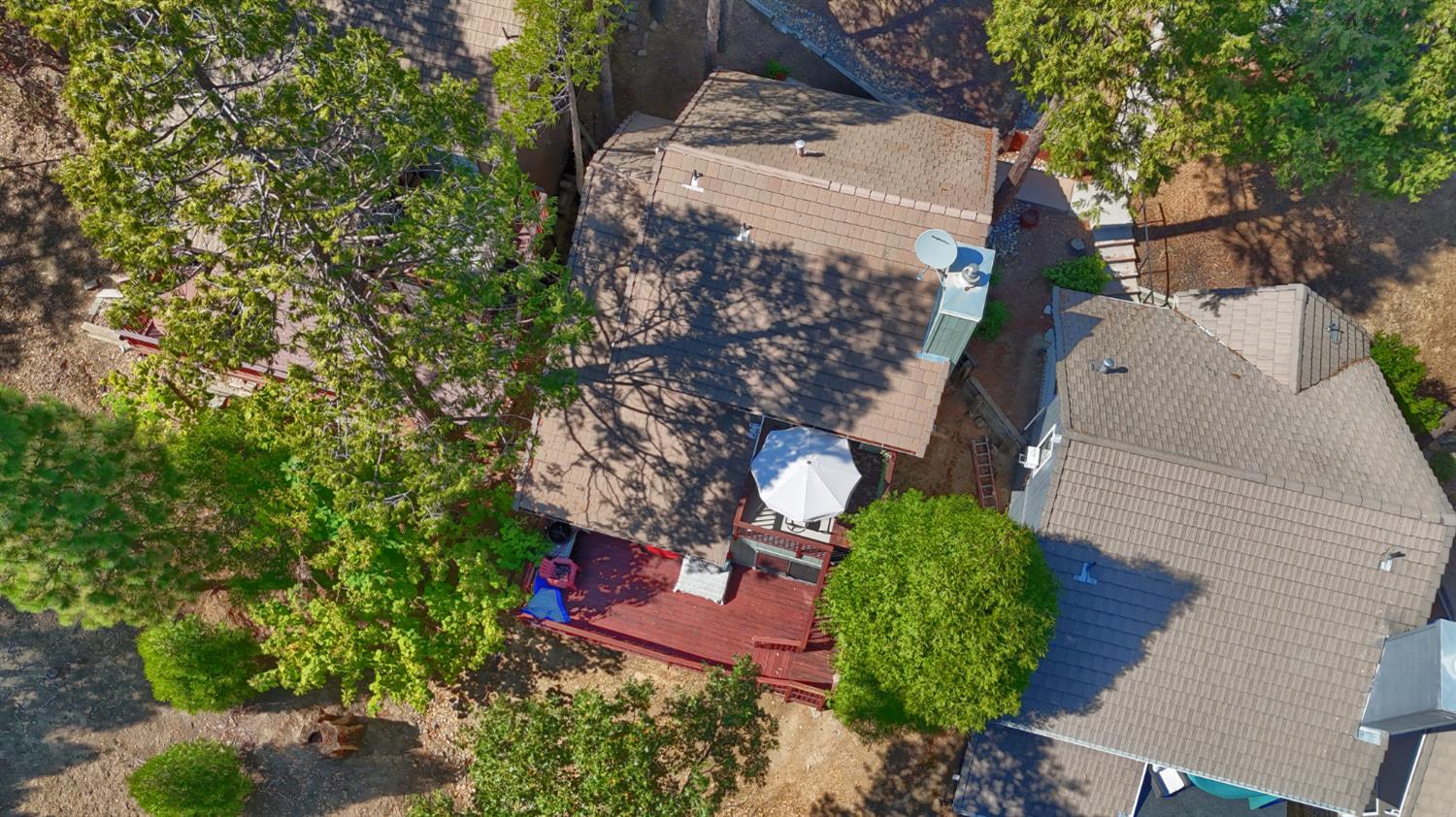 50840 Smoke Tree Trail Bass Lake, CA 93604 - Photo 38 of 43 an aerial view of a house