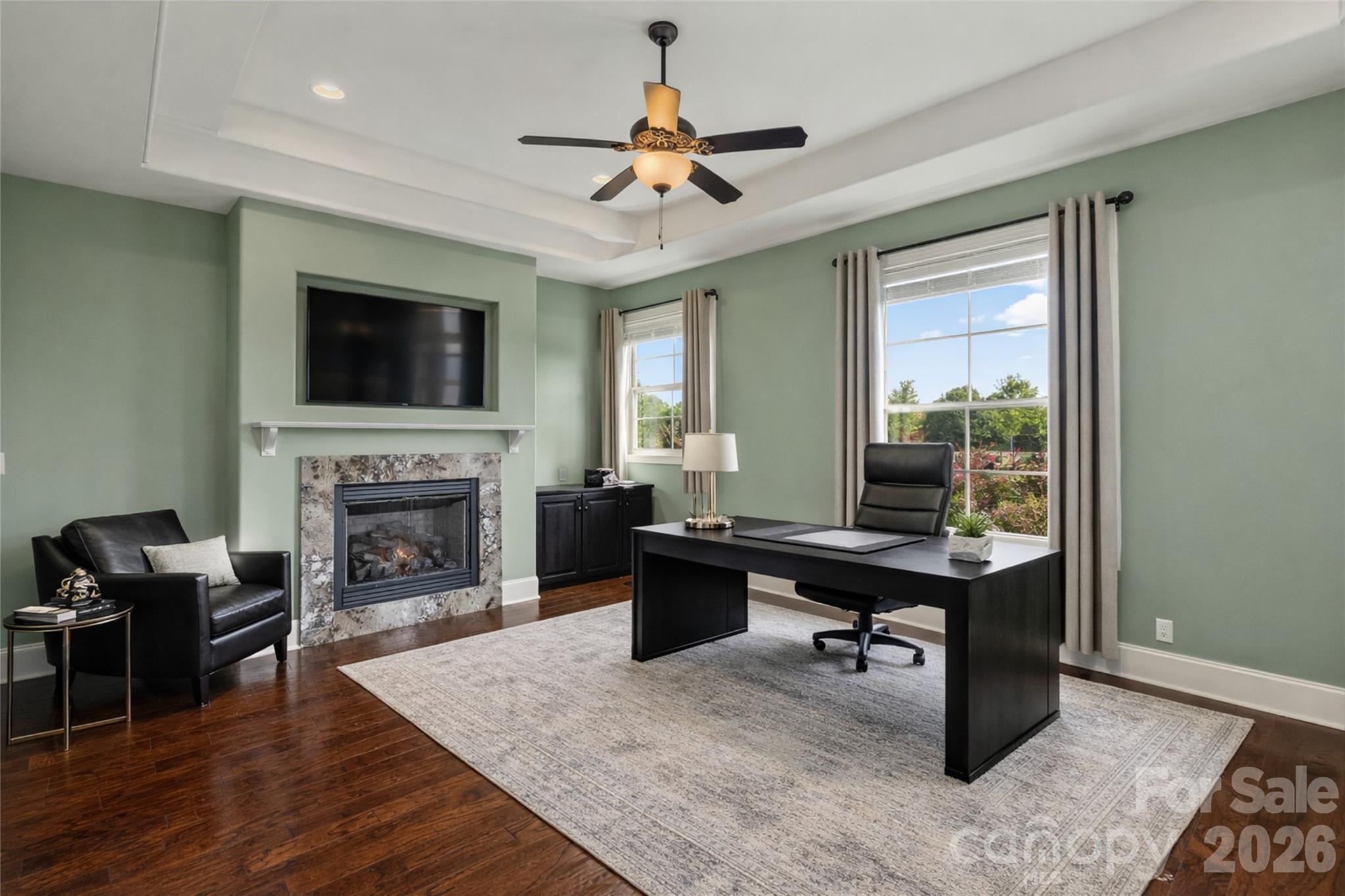 220 Fincher Road Pauline, SC 29374 - Photo 17 of 48 a view of a livingroom with workspace and a window