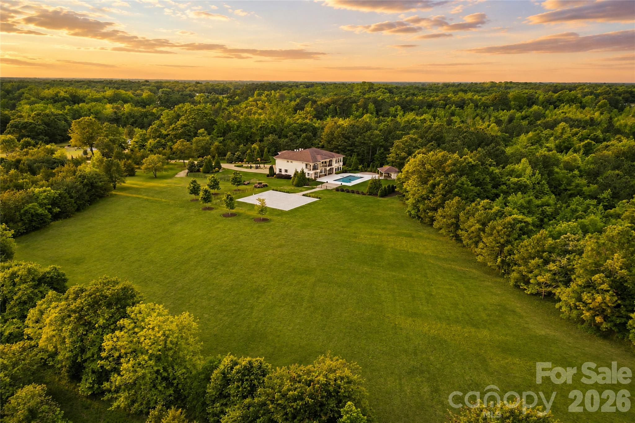 220 Fincher Road Pauline, SC 29374 - Photo 4 of 48 a view of a lake with houses