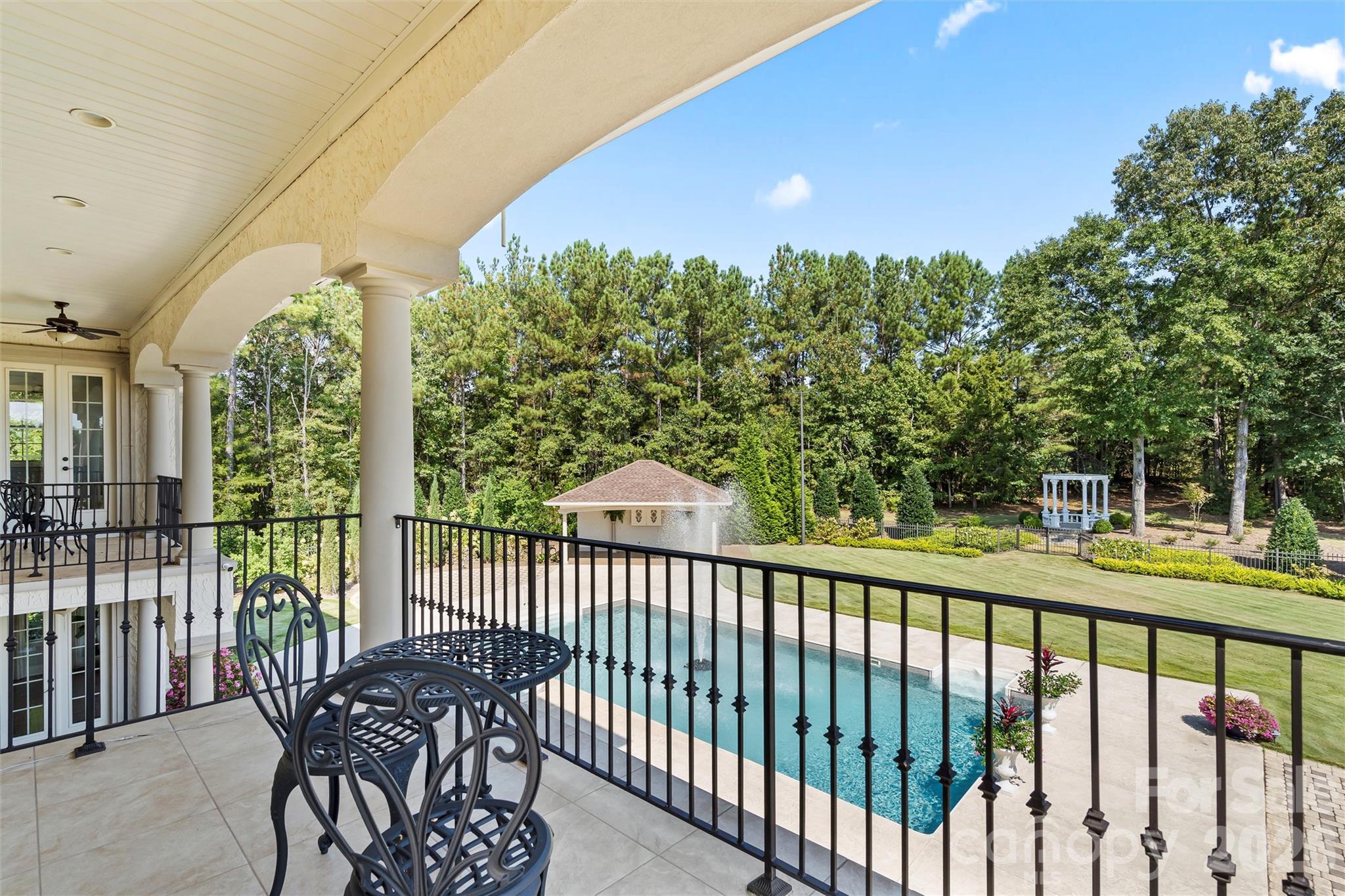 220 Fincher Road Pauline, SC 29374 - Photo 43 of 48 a view of a two chairs in the balcony