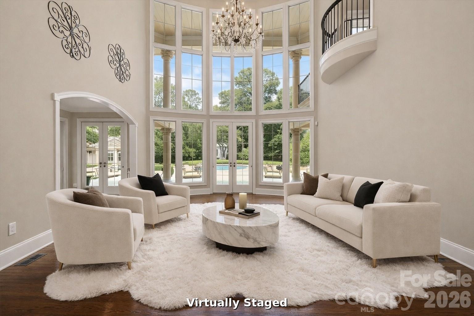 220 Fincher Road Pauline, SC 29374 - Photo 8 of 48 a living room with furniture and a large window