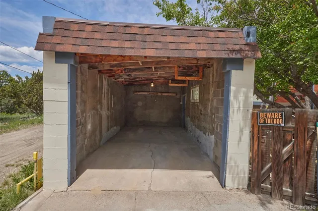 a view of balcony and deck