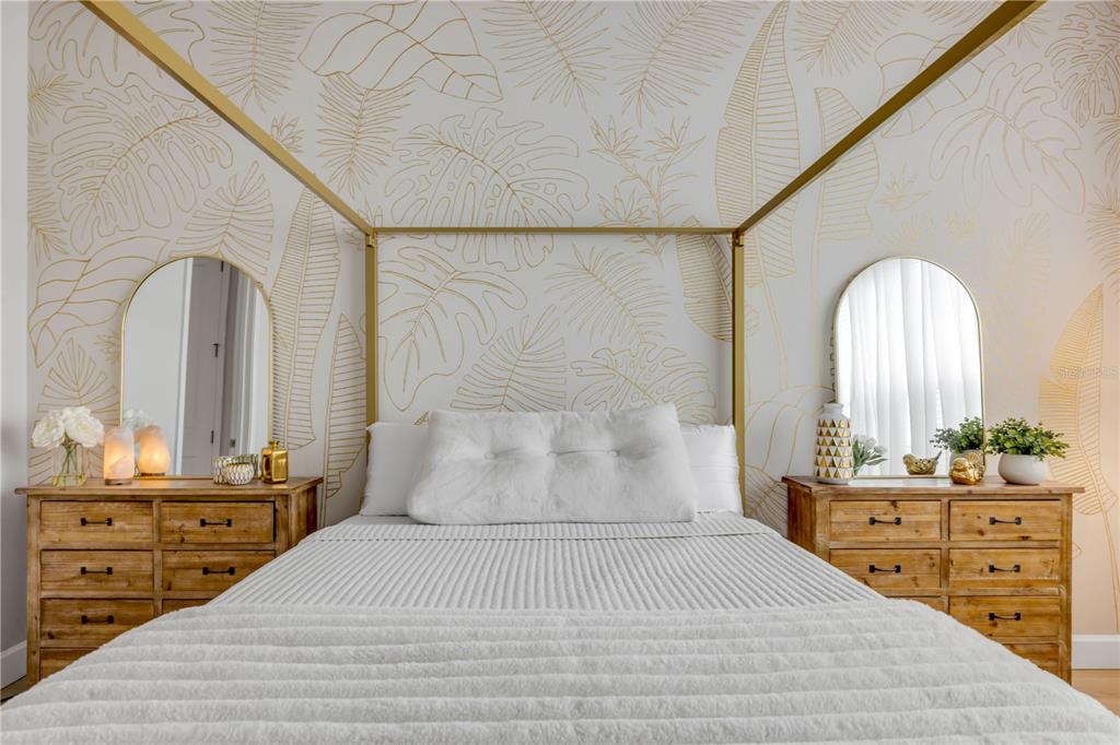 195 Azure Mist Way Daytona Beach, FL 32124 - Photo 29 of 63 a bedroom with a bed and a dresser