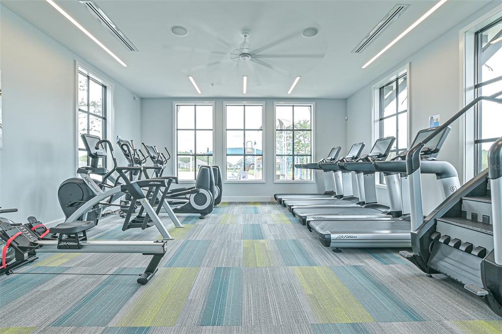 195 Azure Mist Way Daytona Beach, FL 32124 - Photo 51 of 63 a view of a room with gym equipment