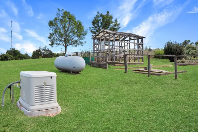 a view of lake with green space
