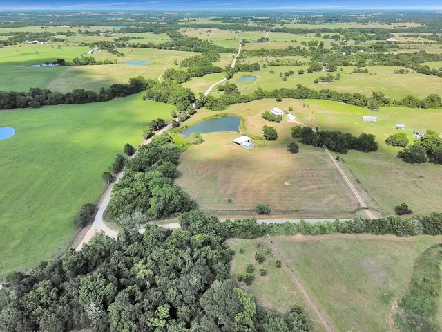 a view of a lake with beach