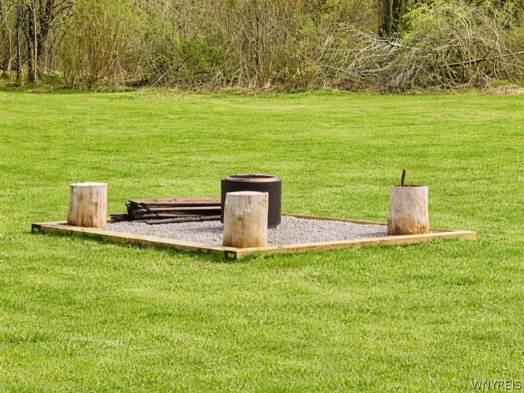 6451 Java Lake Road Arcade, NY 14009 - Photo 39 of 40 campfire pit in back yard