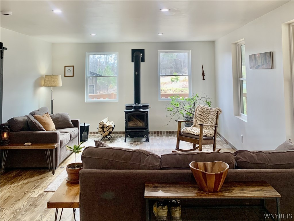 6451 Java Lake Road Arcade, NY 14009 - Photo 7 of 40 wood stove