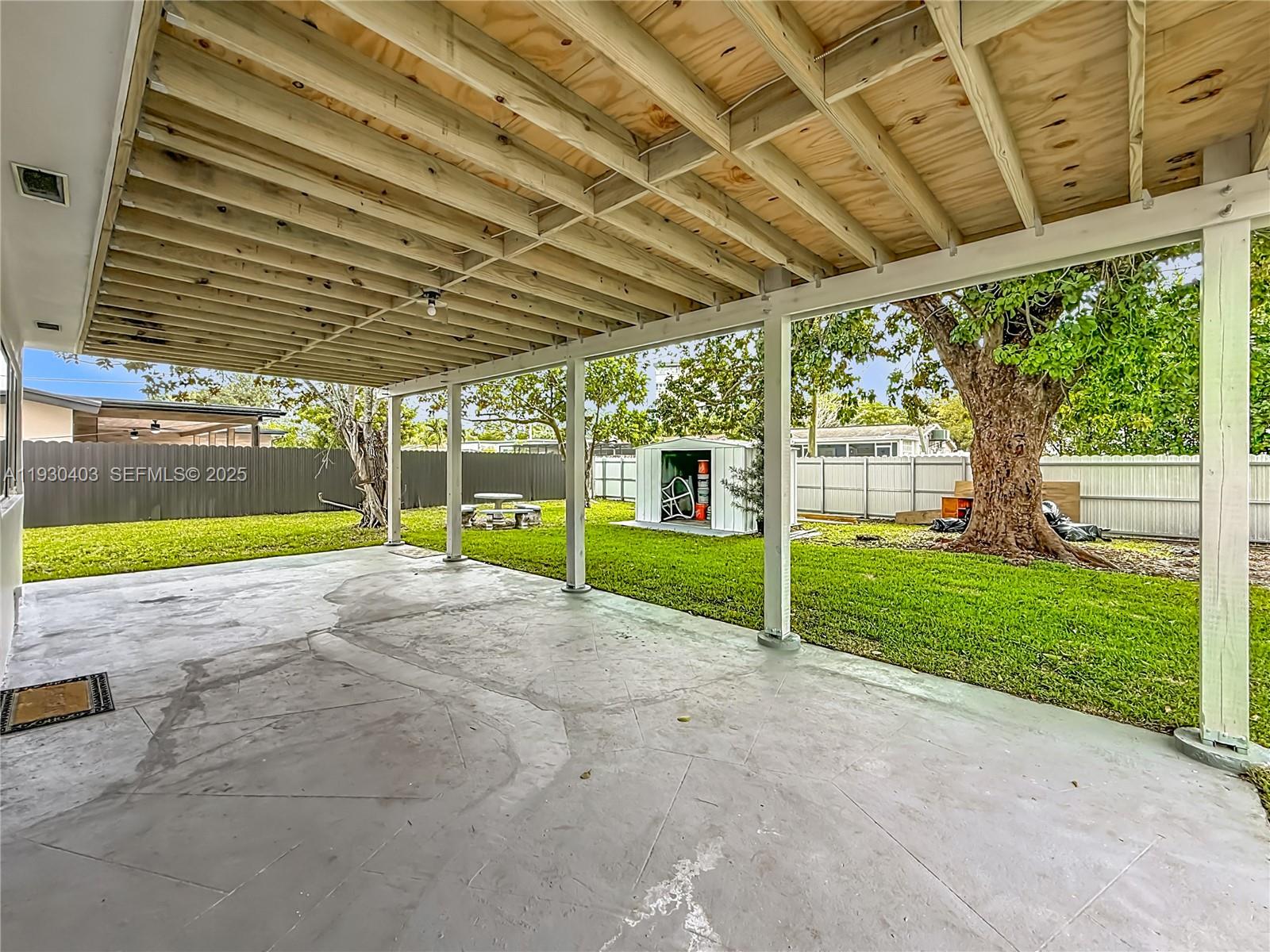 4008 Adams Street Hollywood, FL 33021 - Photo 37 of 54 a view of a house with a backyard