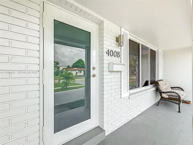 a view of a entryway