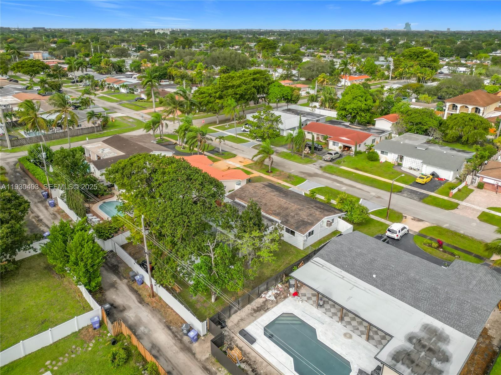 4008 Adams Street Hollywood, FL 33021 - Photo 51 of 54 an aerial view of residential houses with outdoor space