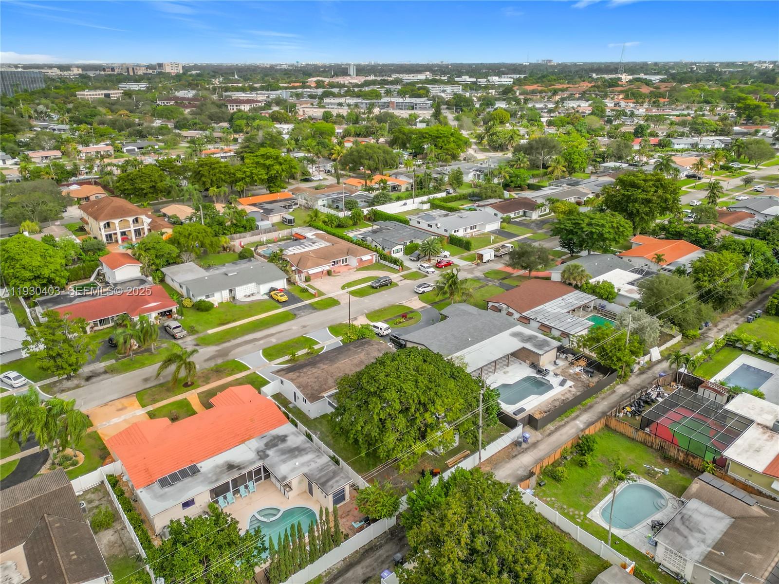 4008 Adams Street Hollywood, FL 33021 - Photo 53 of 54 an aerial view of residential houses with outdoor space