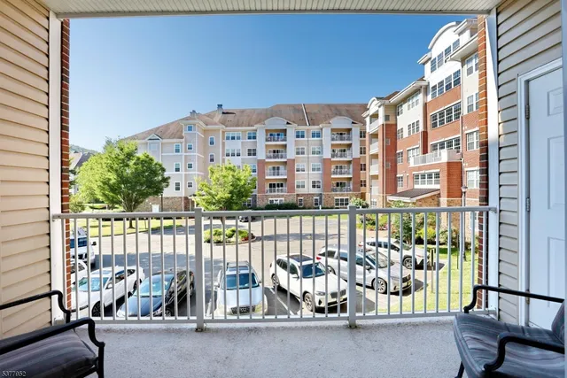 a city view with tall buildings