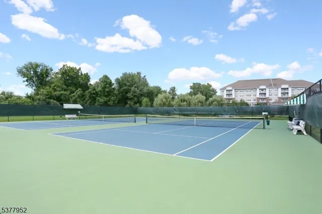 a view of a tennis court