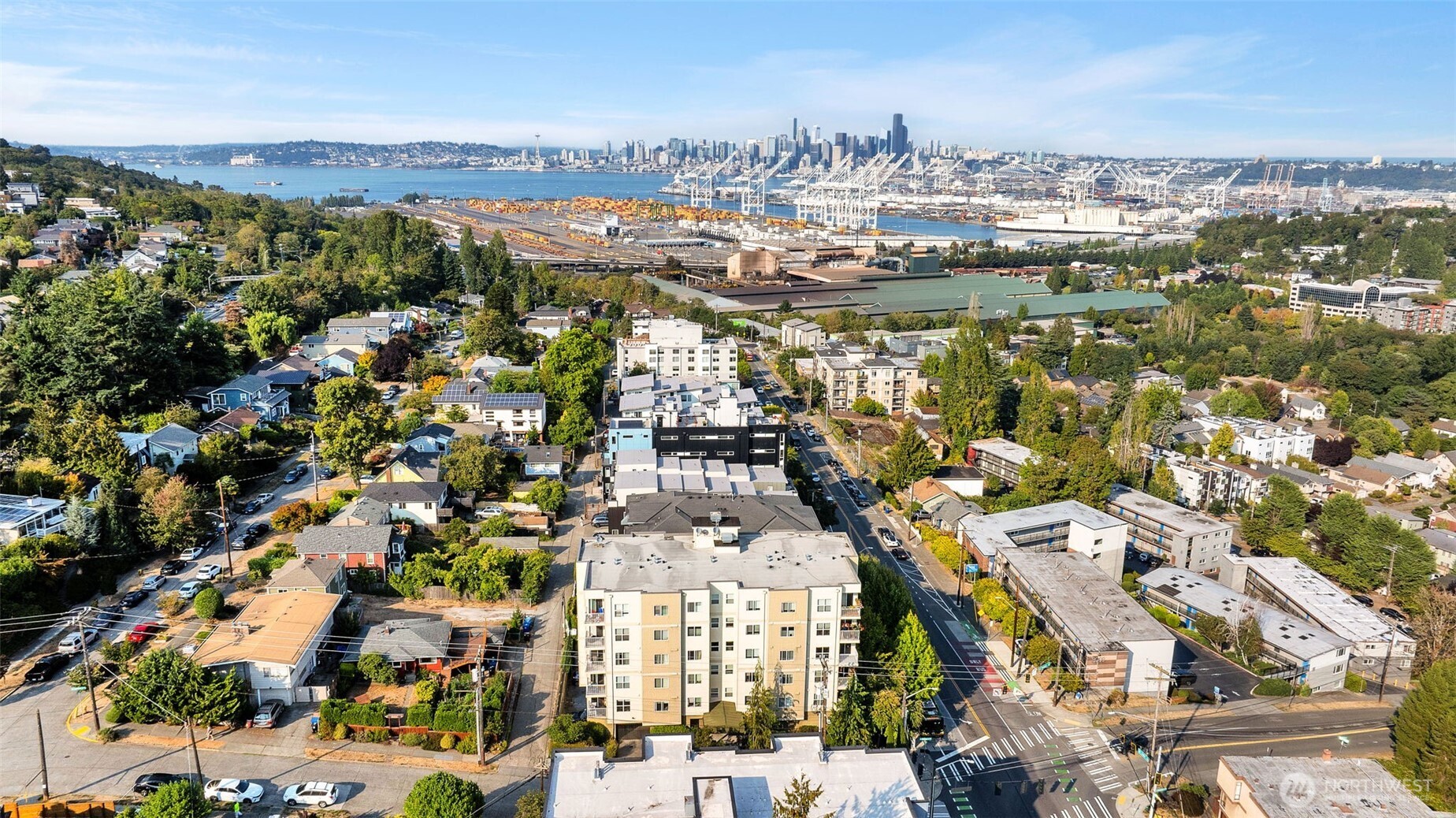 3112 Southwest Avalon Way, Unit 302 Seattle, WA 98126 - Photo 40 of 40 a view of a city