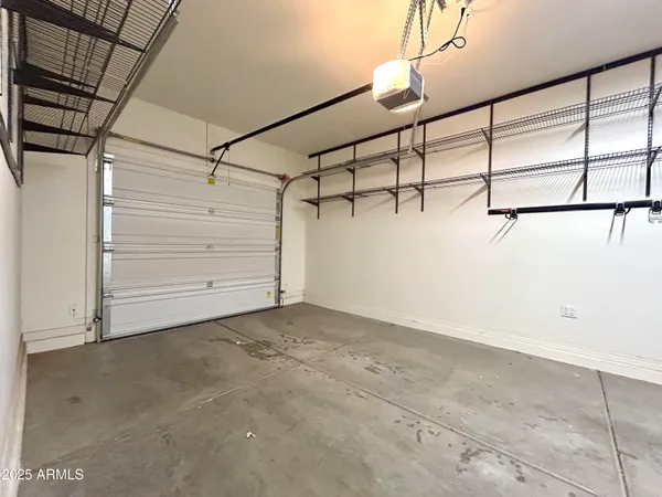 a view of a room with an empty space